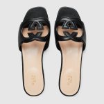 Gucci Women’s slide sandal with Interlocking G - Image 2
